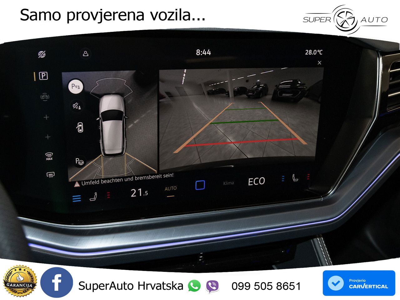 Volkswagen Touareg 3.0 V6 TDI (286 KS) 4MOTION Tiptronic LED+GR SJED+ACC