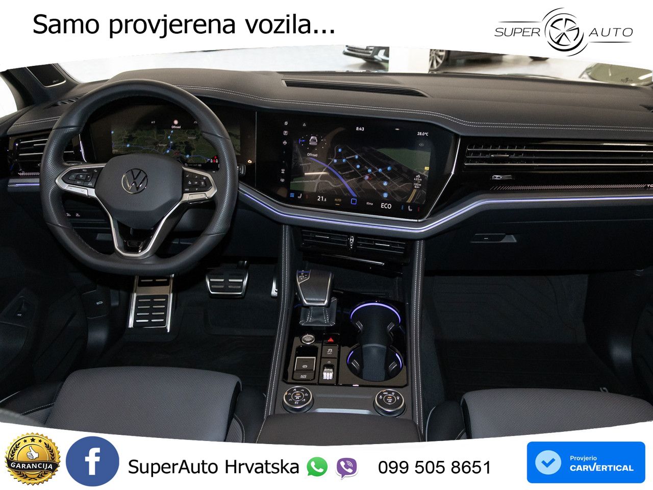 Volkswagen Touareg 3.0 V6 TDI (286 KS) 4MOTION Tiptronic LED+GR SJED+ACC