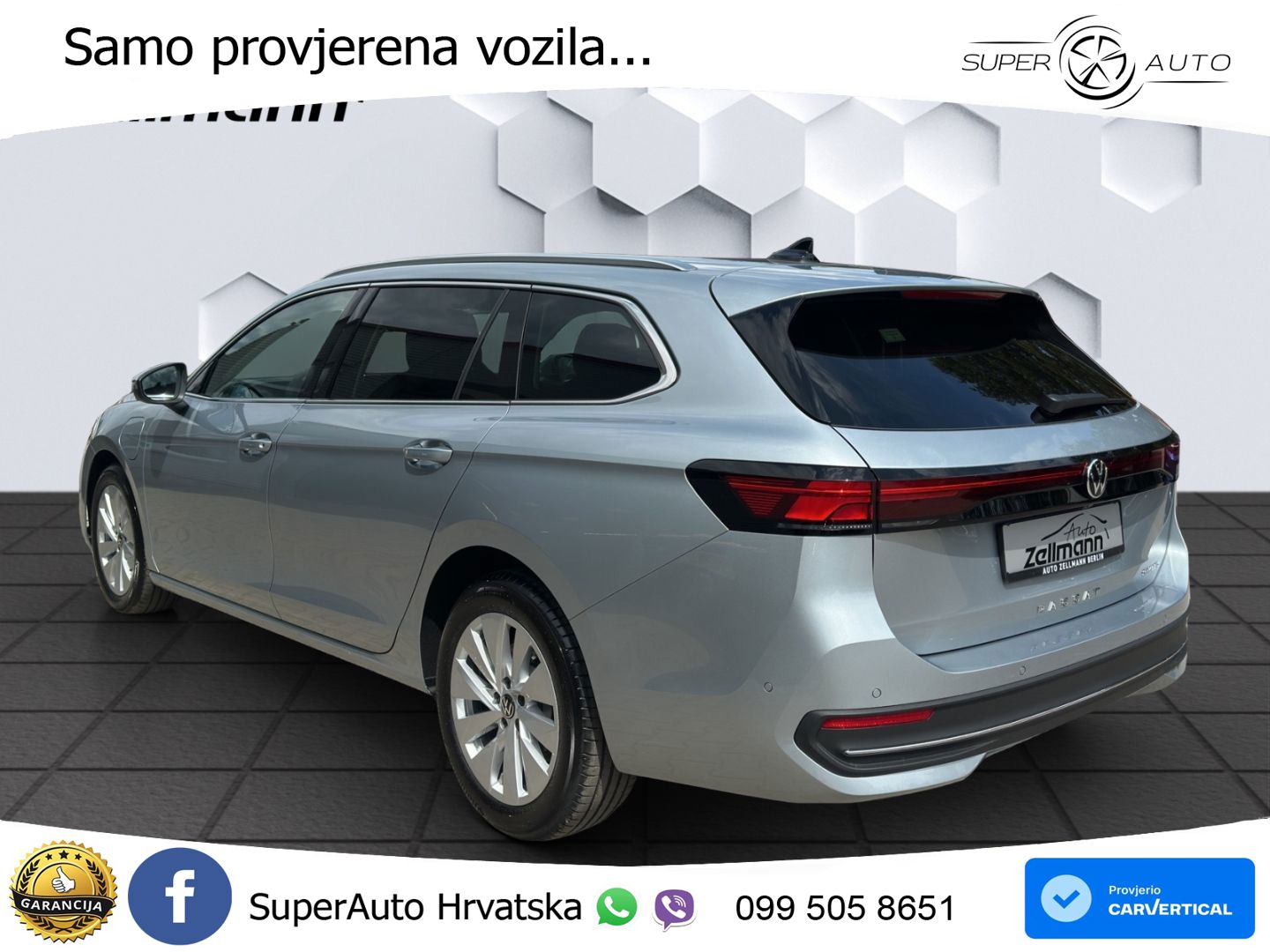 Volkswagen Passat Variant 1.5 TSI (204 KS) eHybrid DSG LED+GR SJED+ACC