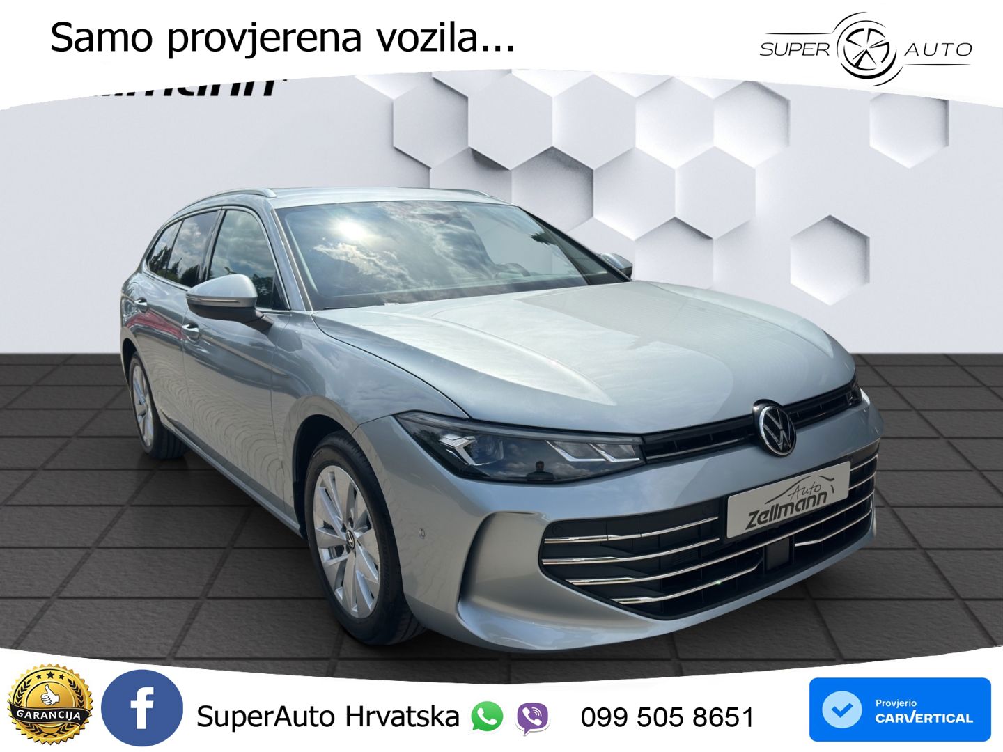 Volkswagen Passat Variant 1.5 TSI (204 KS) eHybrid DSG LED+GR SJED+ACC