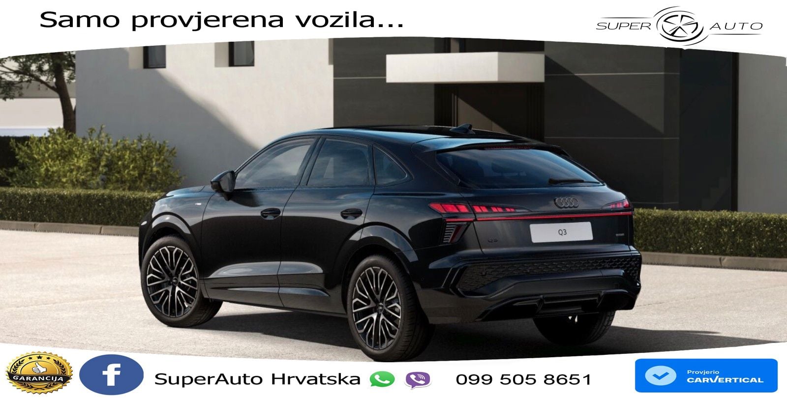 Audi Q3 Sportback 2.0 TDI (193 KS) quattro S tronic 2x S line