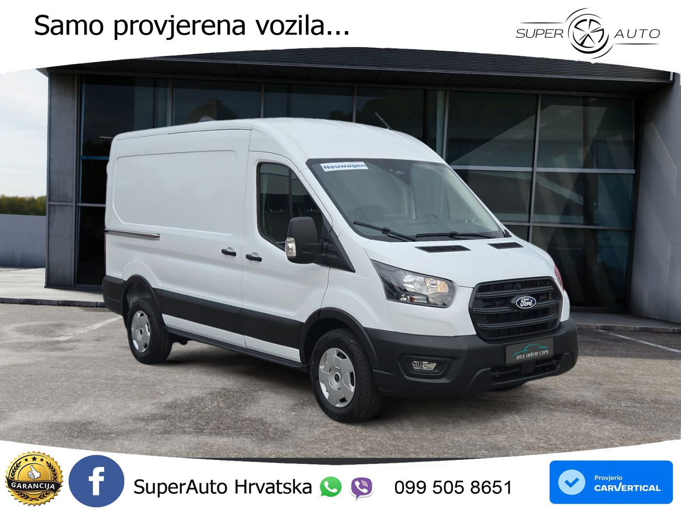 Ford Transit FT350 130PS L2H2 FWD Trend Laderaumschut 131 KS