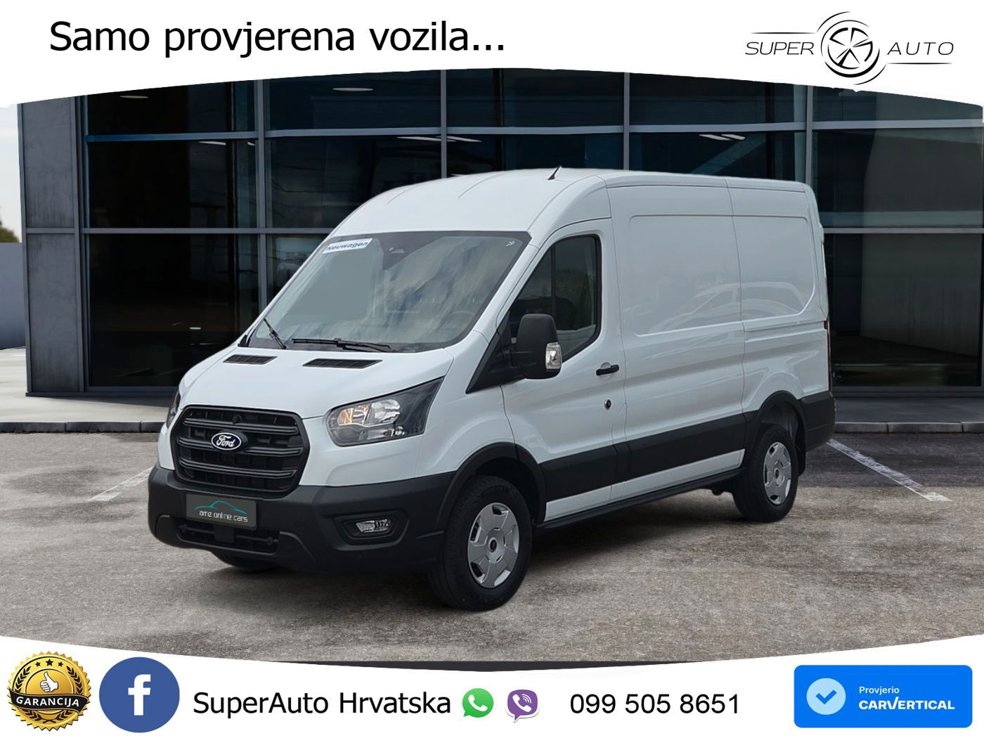 Ford Transit FT350 130PS L2H2 FWD Trend Laderaumschut 131 KS