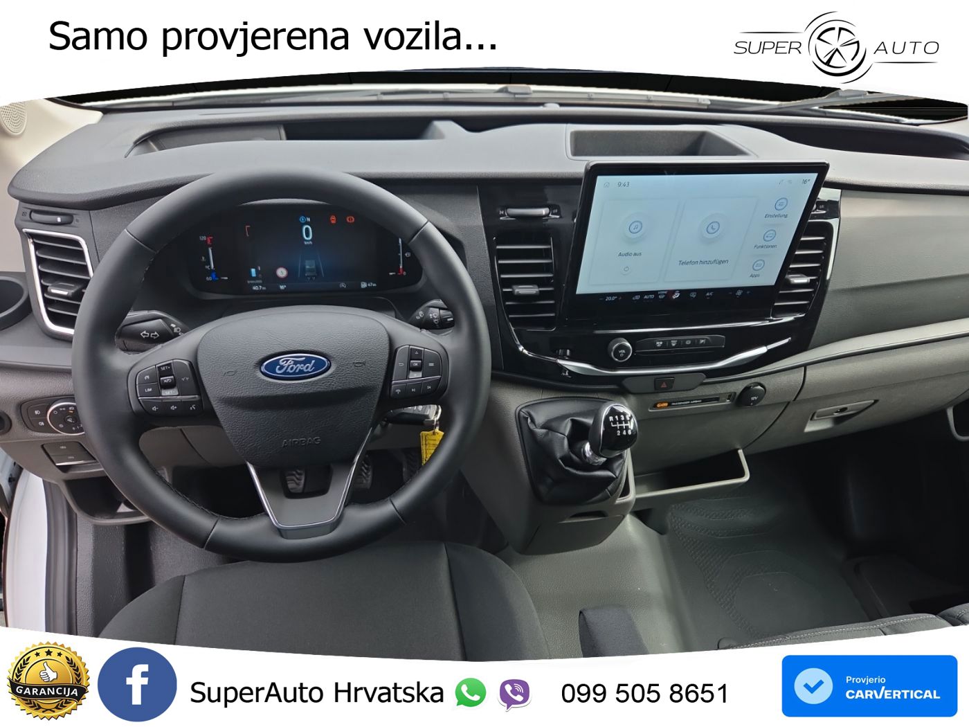 Ford Transit FT350 130PS L2H2 FWD Trend Laderaumschut 131 KS