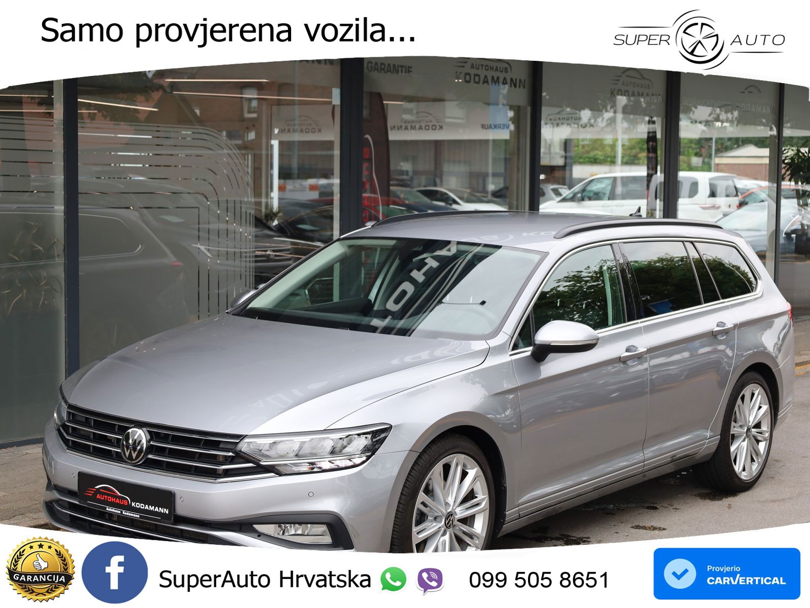 Volkswagen Passat Variant 2.0 TDI (150 KS) DSG R-Line LED+GR SJED+ACC