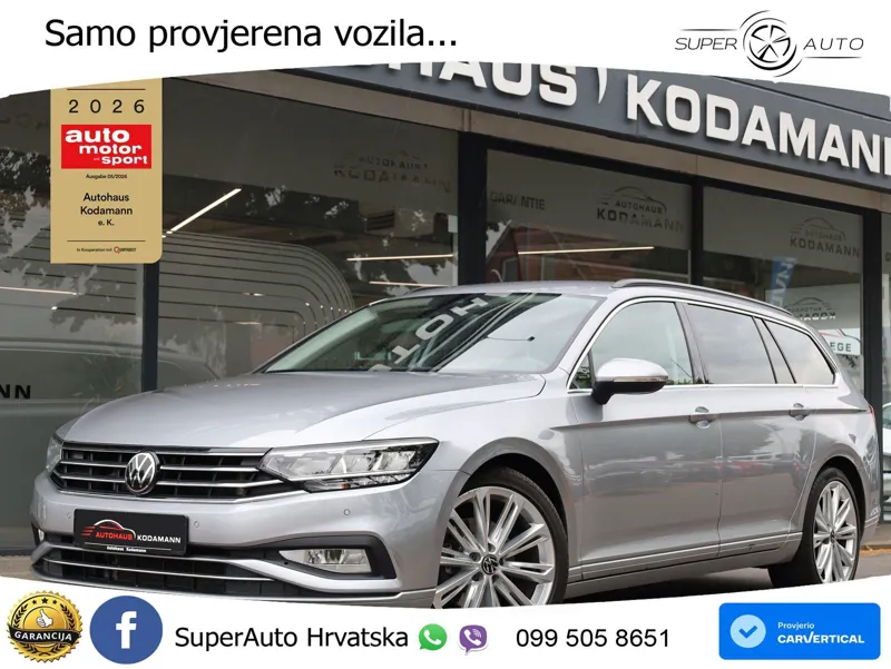Volkswagen Passat Variant 2.0 TDI (150 KS) DSG R-Line LED+GR SJED+ACC