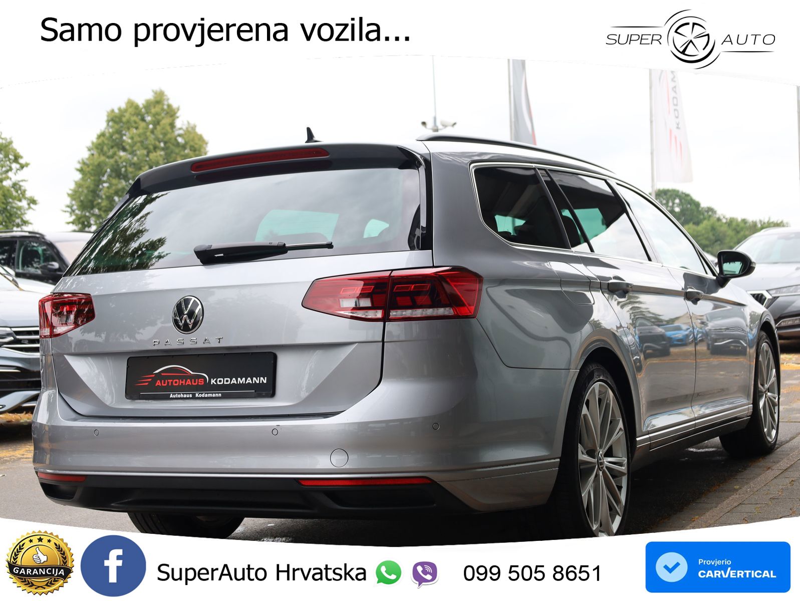 Volkswagen Passat Variant 2.0 TDI (150 KS) DSG R-Line LED+GR SJED+ACC