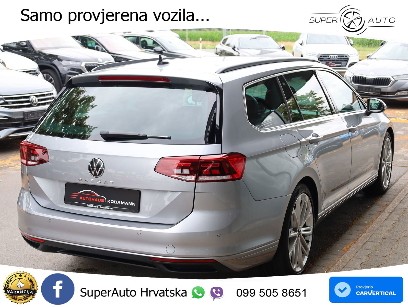 Volkswagen Passat Variant 2.0 TDI (150 KS) DSG R-Line LED+GR SJED+ACC