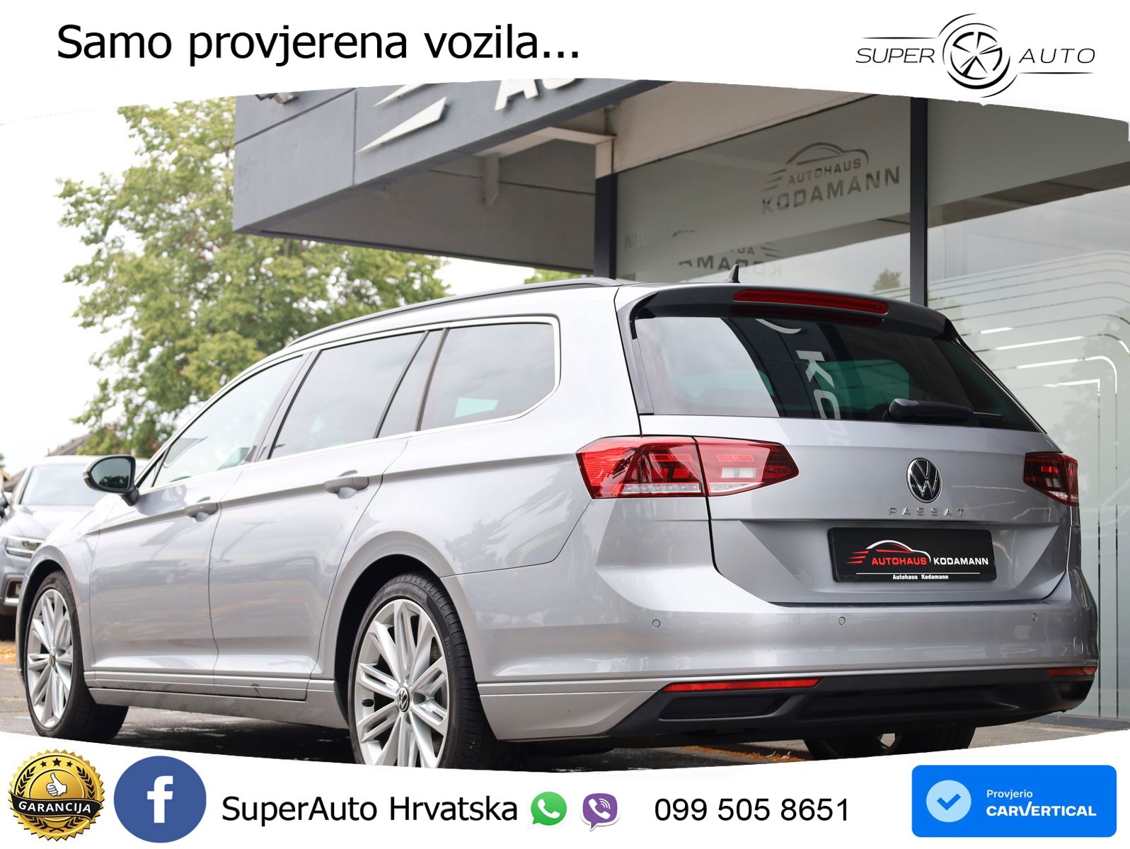 Volkswagen Passat Variant 2.0 TDI (150 KS) DSG R-Line LED+GR SJED+ACC