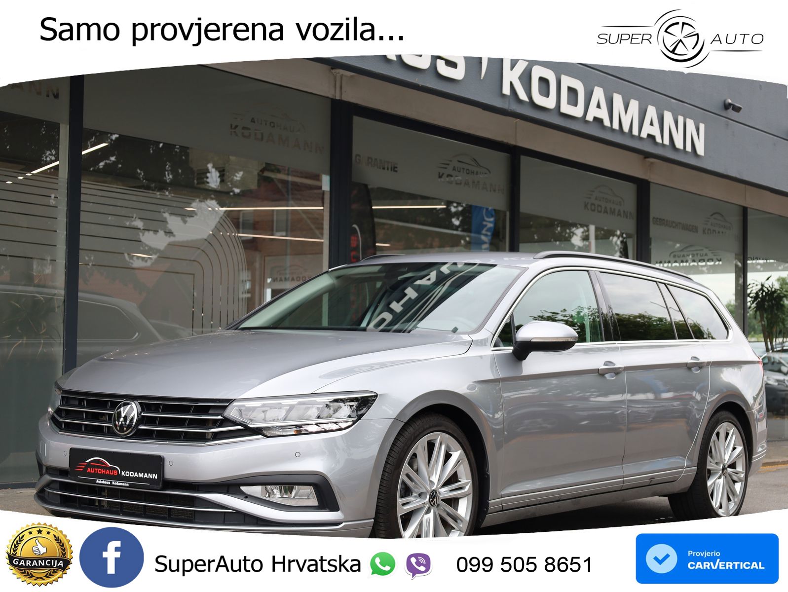 Volkswagen Passat Variant 2.0 TDI (150 KS) DSG R-Line LED+GR SJED+ACC