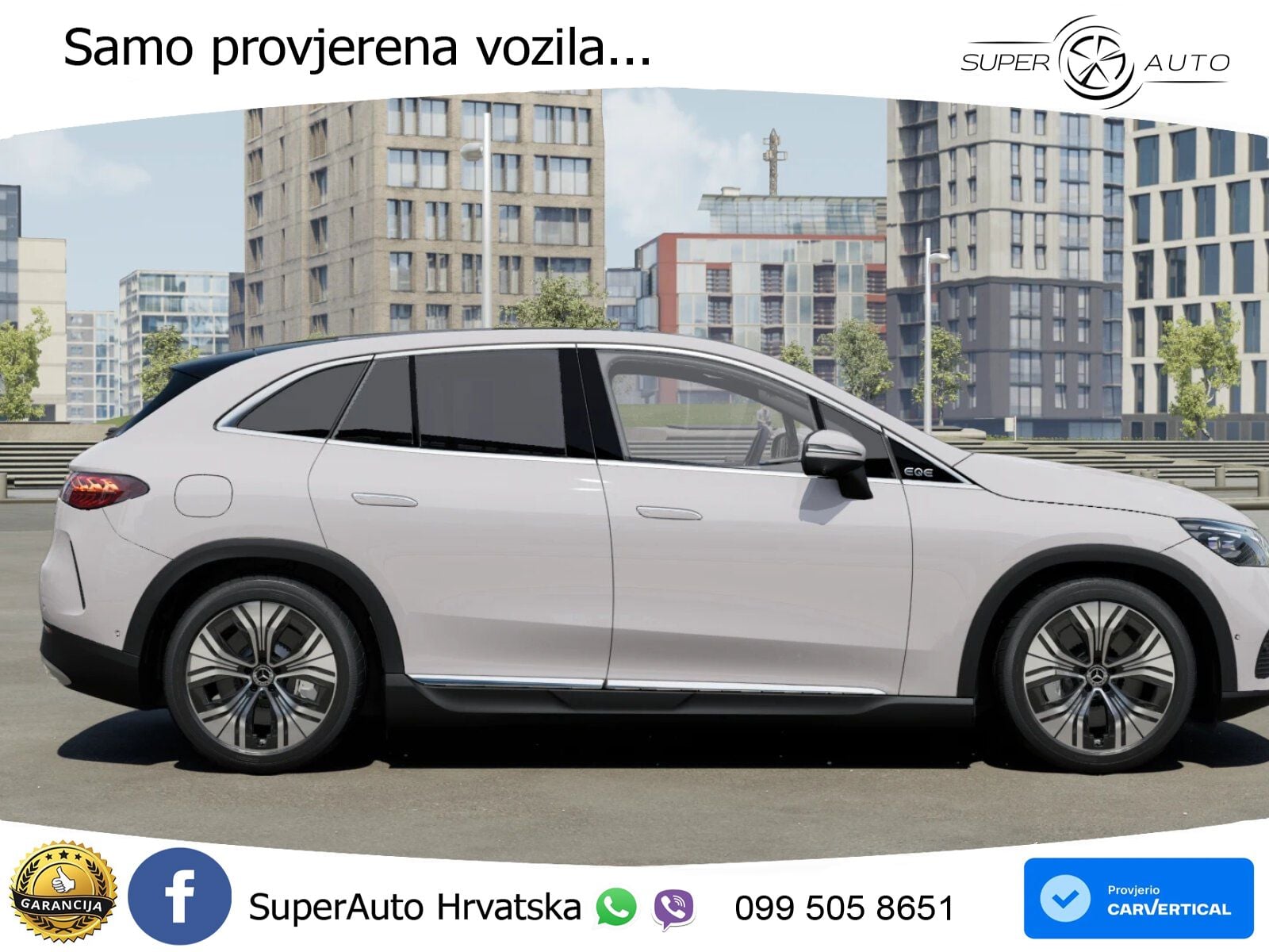 Mercedes EQE SUV 350 100 kWh (292 KS) 4MATIC ZRAČNI+ACC+GR SJED+KAM+PANO