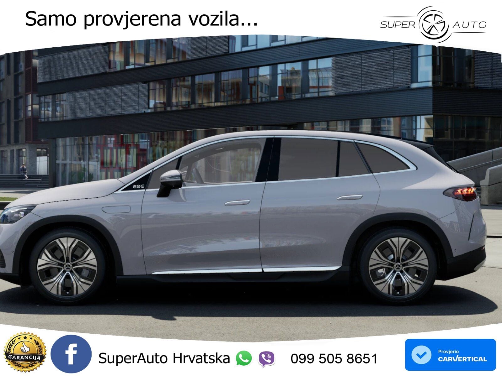 Mercedes EQE SUV 350 100 kWh (292 KS) 4MATIC ZRAČNI+ACC+GR SJED+KAM+PANO