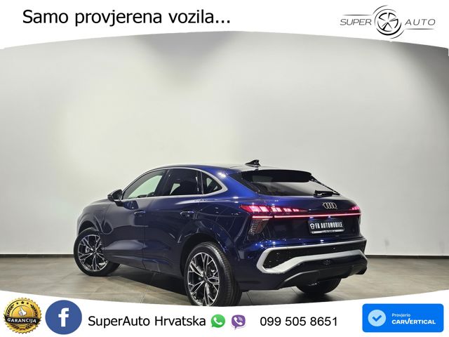 Audi Q3 Sportback 1.5 TFSIe (272 KS) S tronic 2x S line LED+GR SJED+ACC