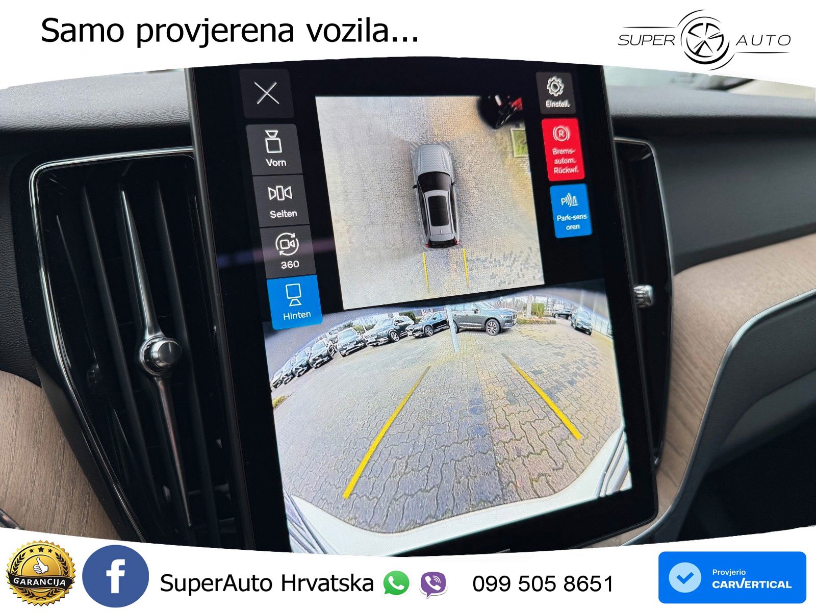 Volvo XC60 B5 Benzin AWD Geartronic ACC+HEAD+4xGR SJED+360+PANO