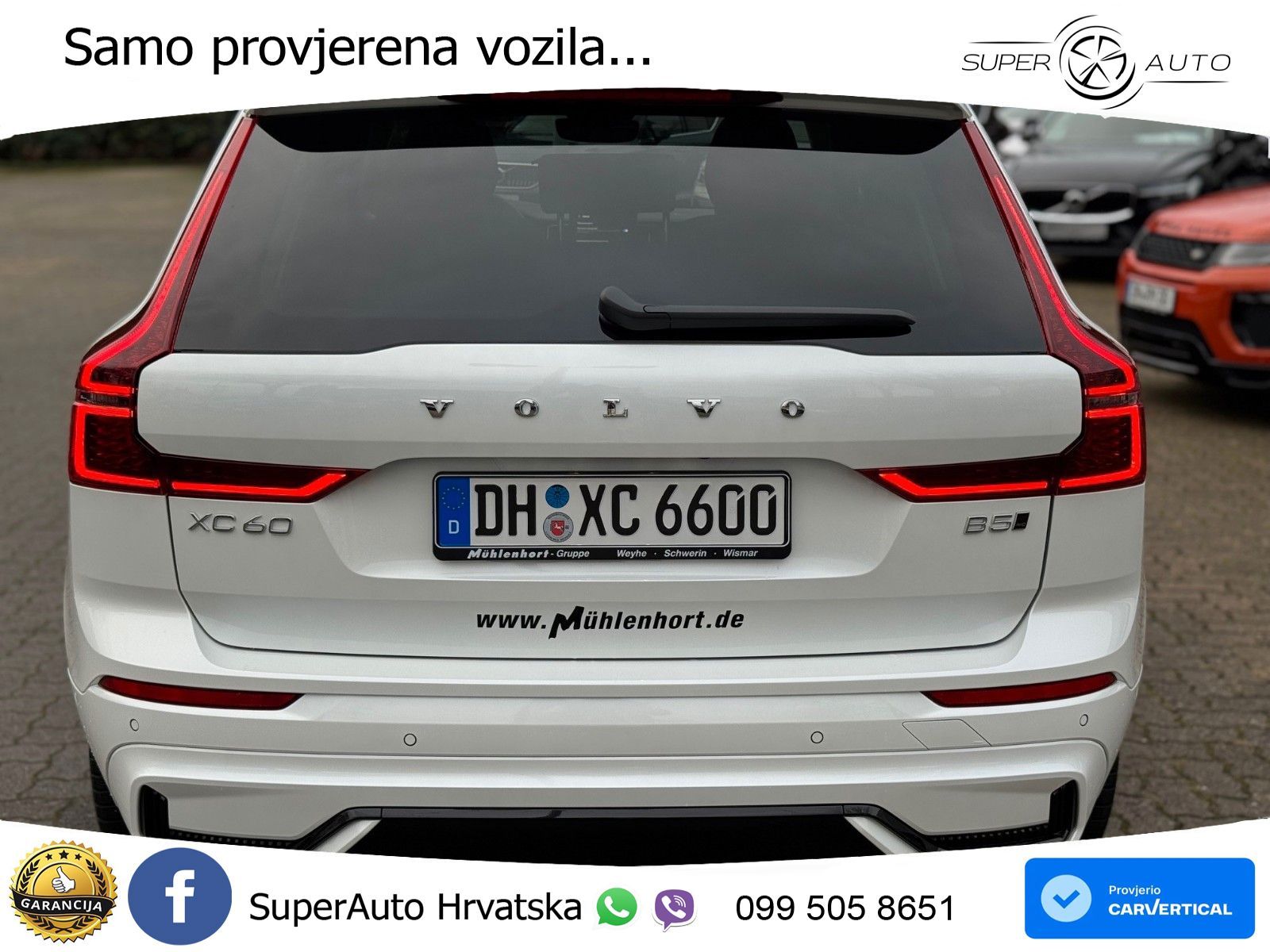 Volvo XC60 B5 Benzin AWD Geartronic ACC+HEAD+4xGR SJED+360+PANO