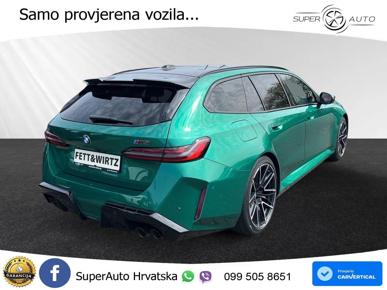 BMW M5 Touring 4.4 V8 (727 KS) xDrive Steptronic LED+GR SJED+ACC