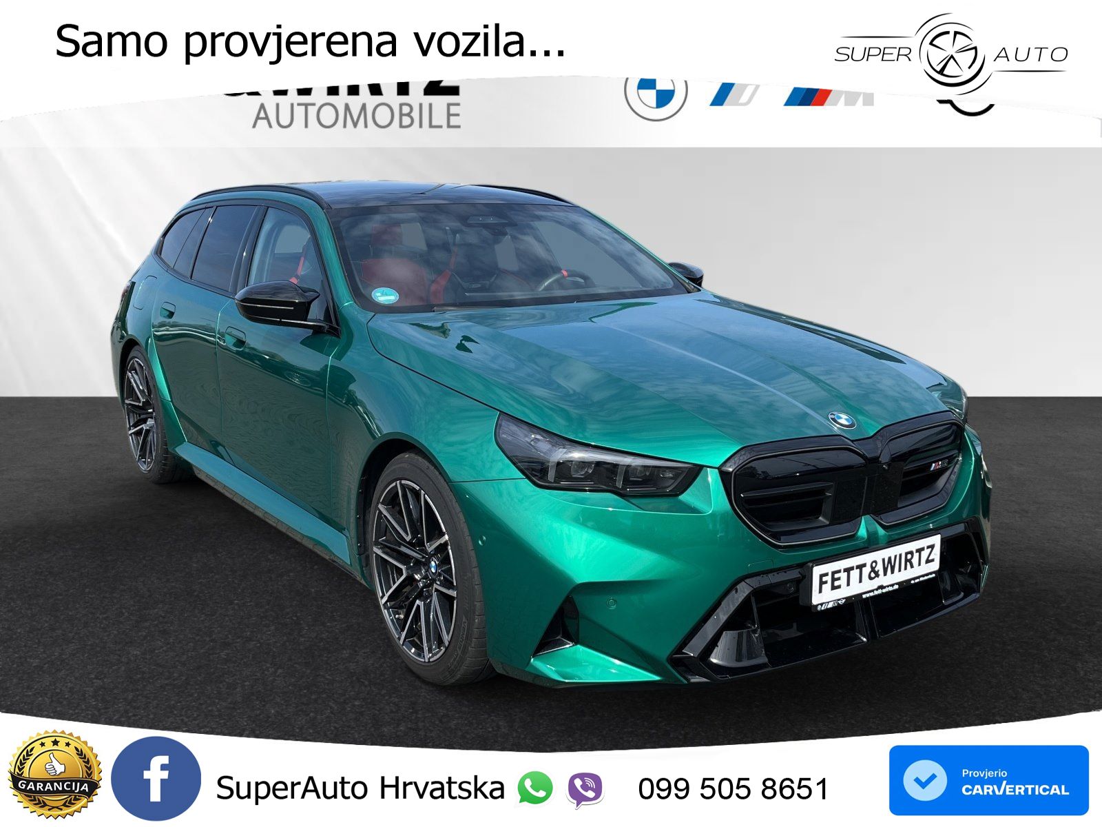 BMW M5 Touring 4.4 V8 (727 KS) xDrive Steptronic LED+GR SJED+ACC