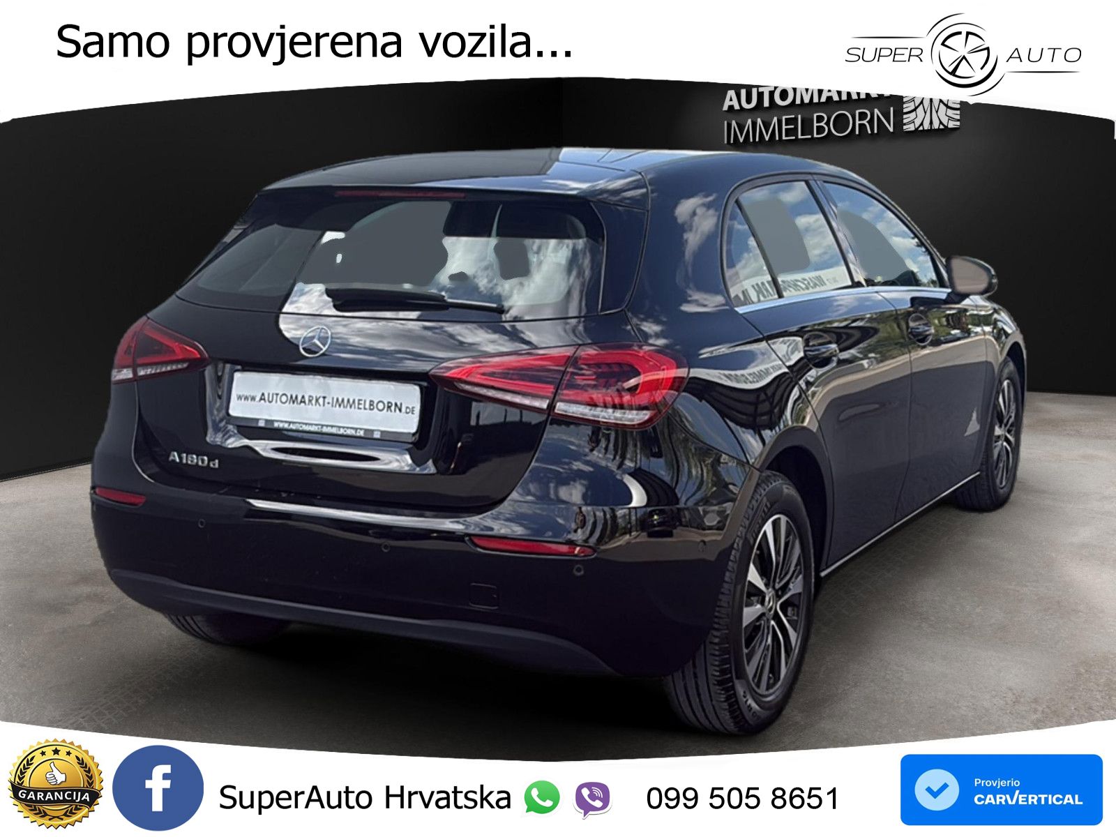 Mercedes-Benz A 180d 8G-DCT