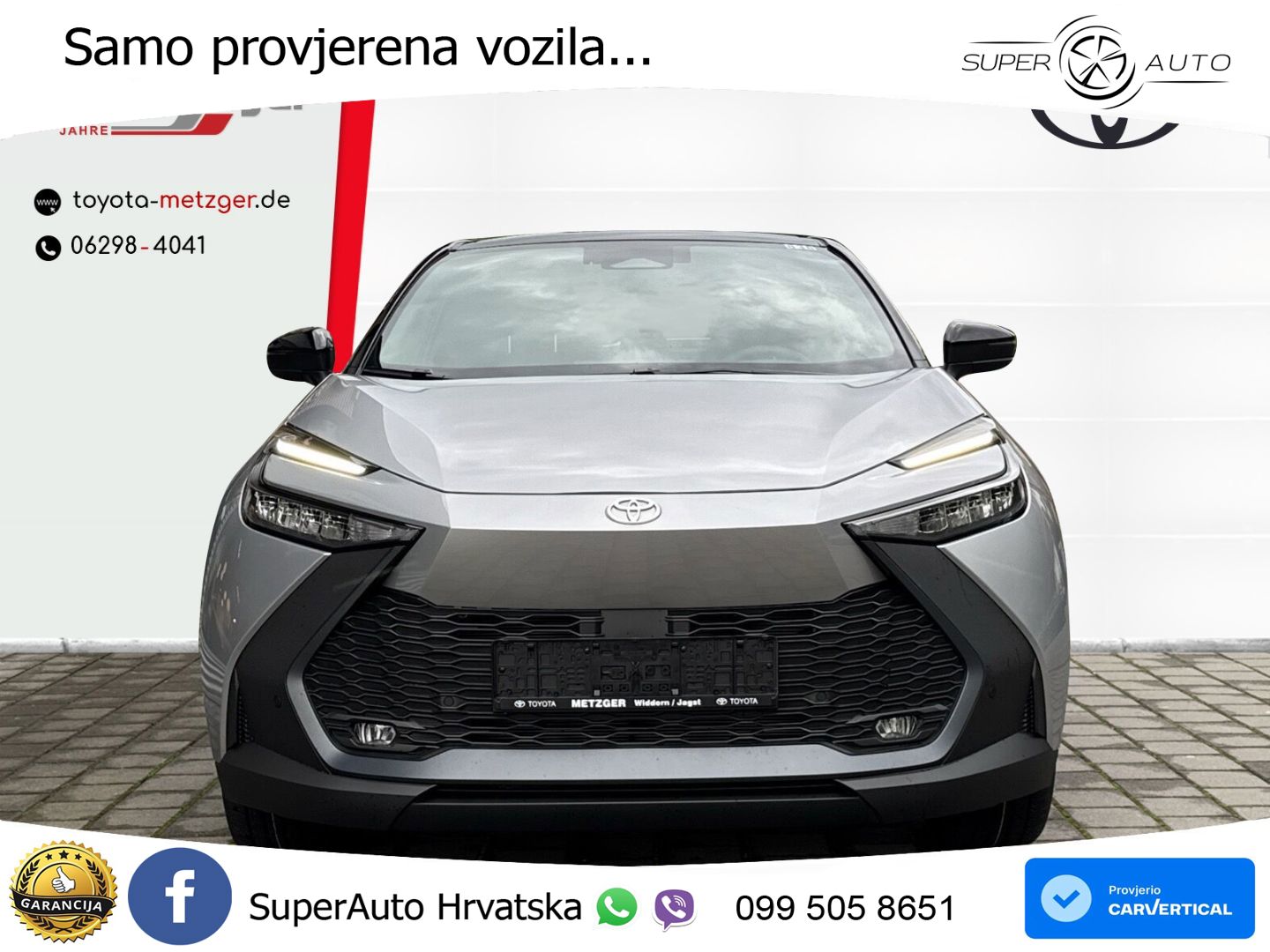 Toyota C-HR 2.0 (223 KS) PHEV e-CVT Teamplayer LED+GR SJED+ACC