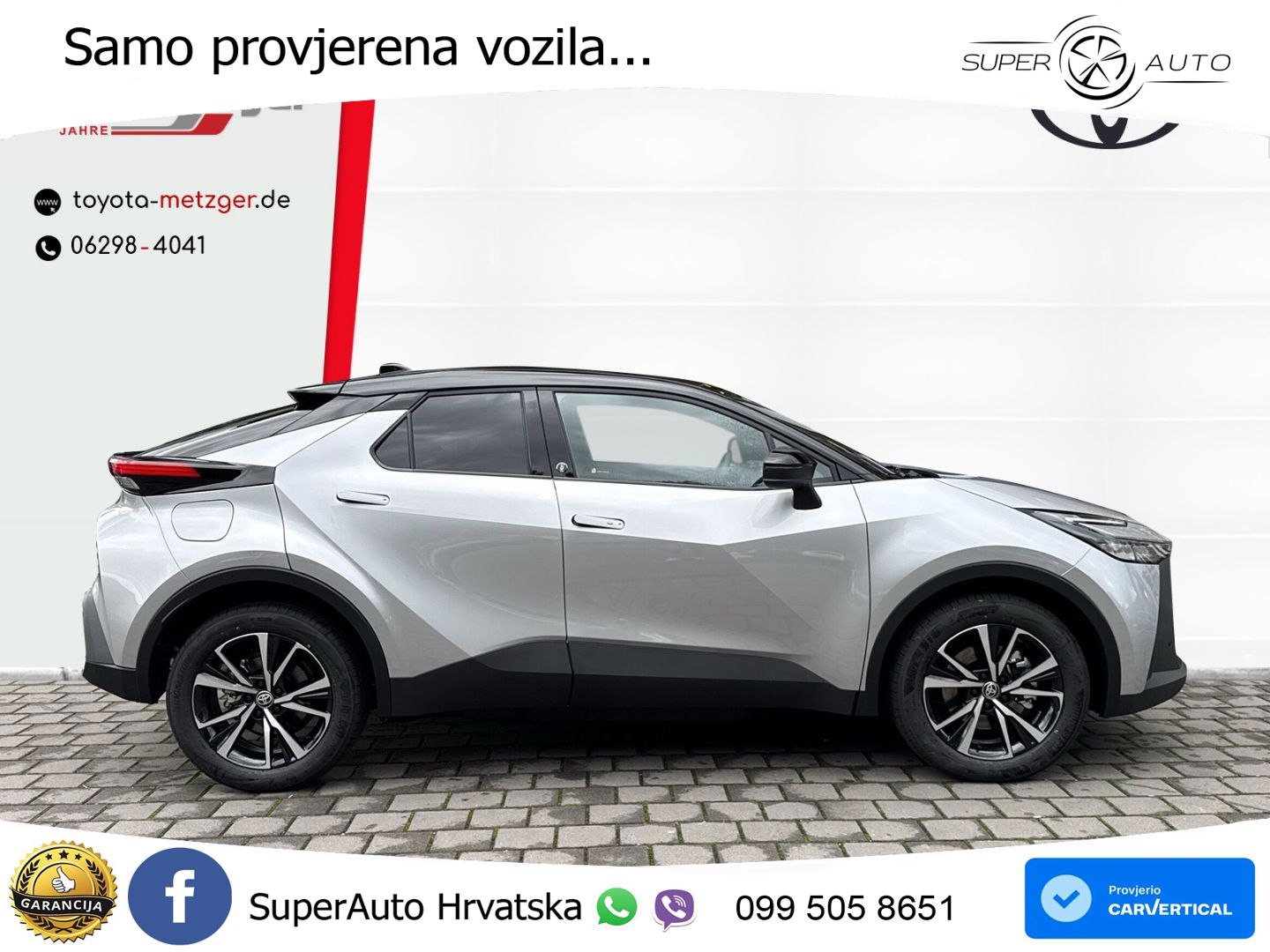 Toyota C-HR 2.0 (223 KS) PHEV e-CVT Teamplayer LED+GR SJED+ACC