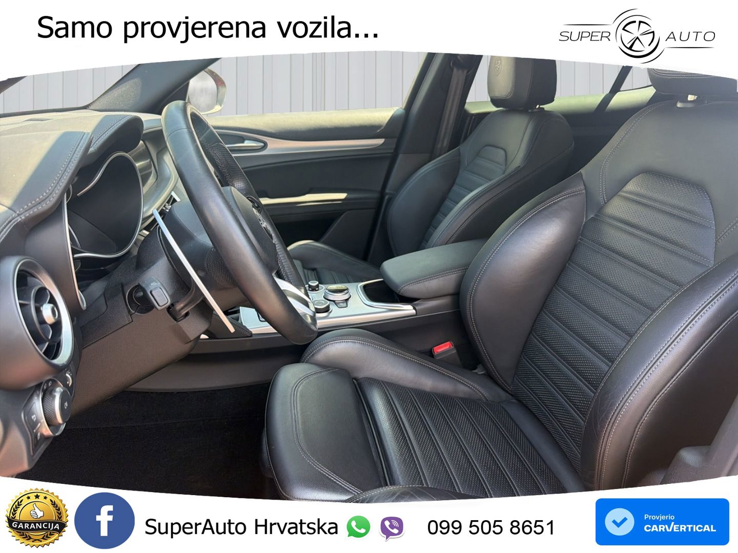 Alfa Romeo Stelvio 2.0 Turbo (280 KS) Q4 Automatic LED+GR SJED+ACC