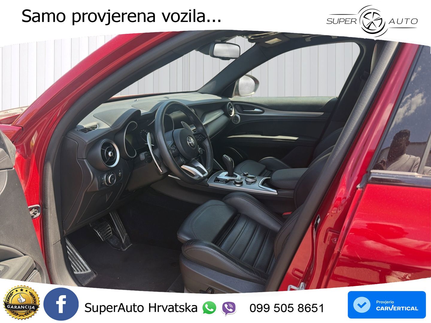 Alfa Romeo Stelvio 2.0 Turbo (280 KS) Q4 Automatic LED+GR SJED+ACC