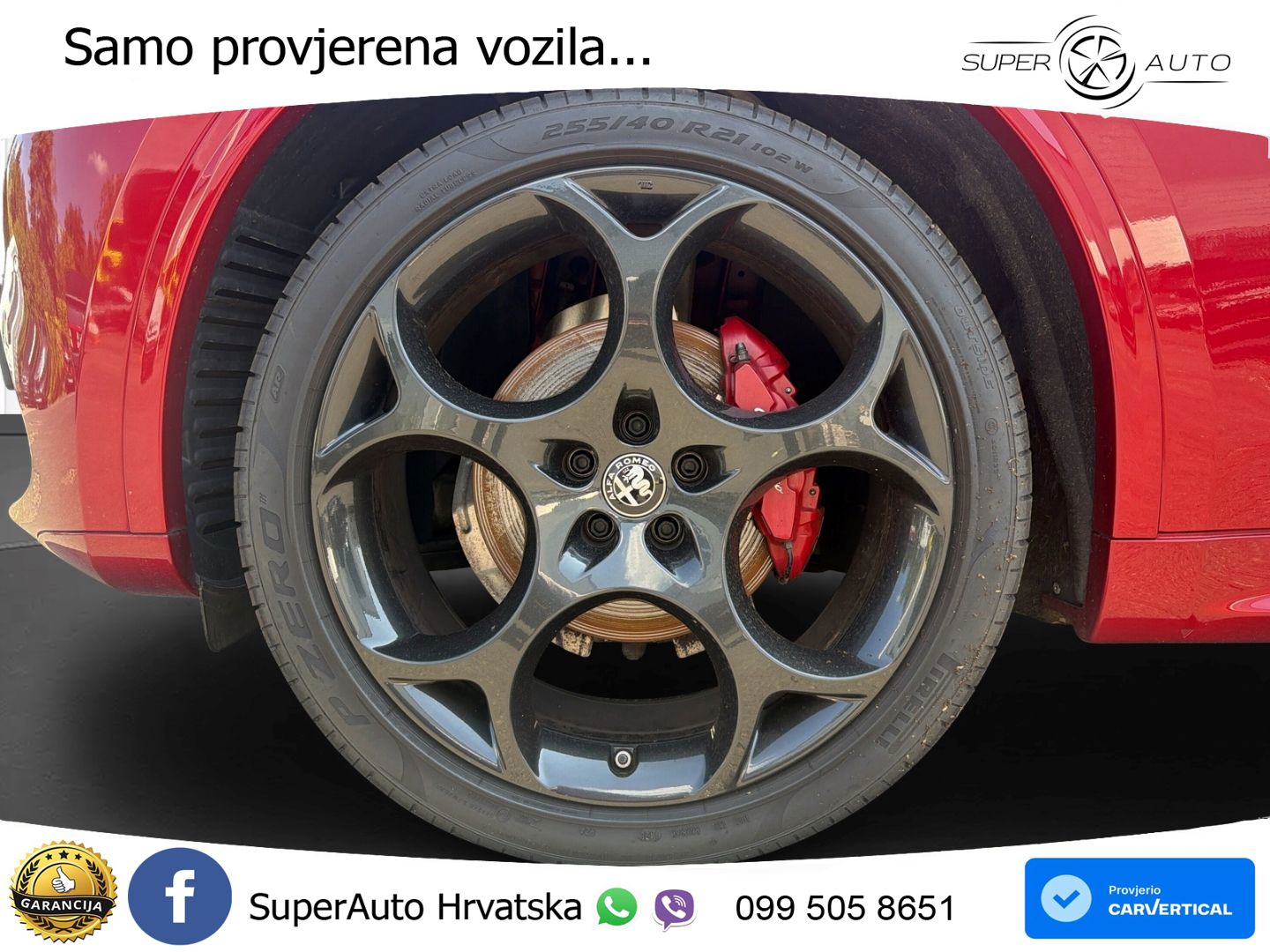 Alfa Romeo Stelvio 2.0 Turbo (280 KS) Q4 Automatic LED+GR SJED+ACC