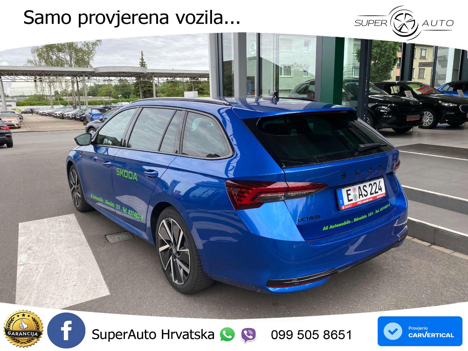 Škoda Octavia Combi 1.5 TSI (150 KS) DSG SportLine