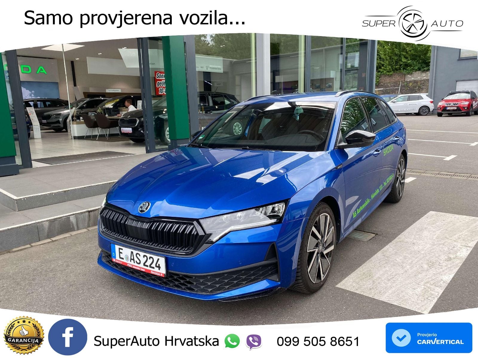 Škoda Octavia Combi 1.5 TSI (150 KS) DSG SportLine