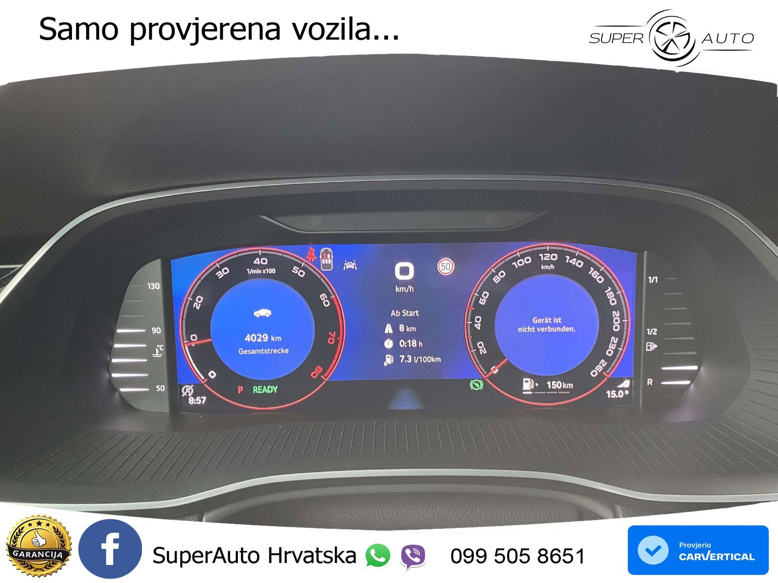 Škoda Octavia Combi 1.5 TSI (150 KS) DSG SportLine