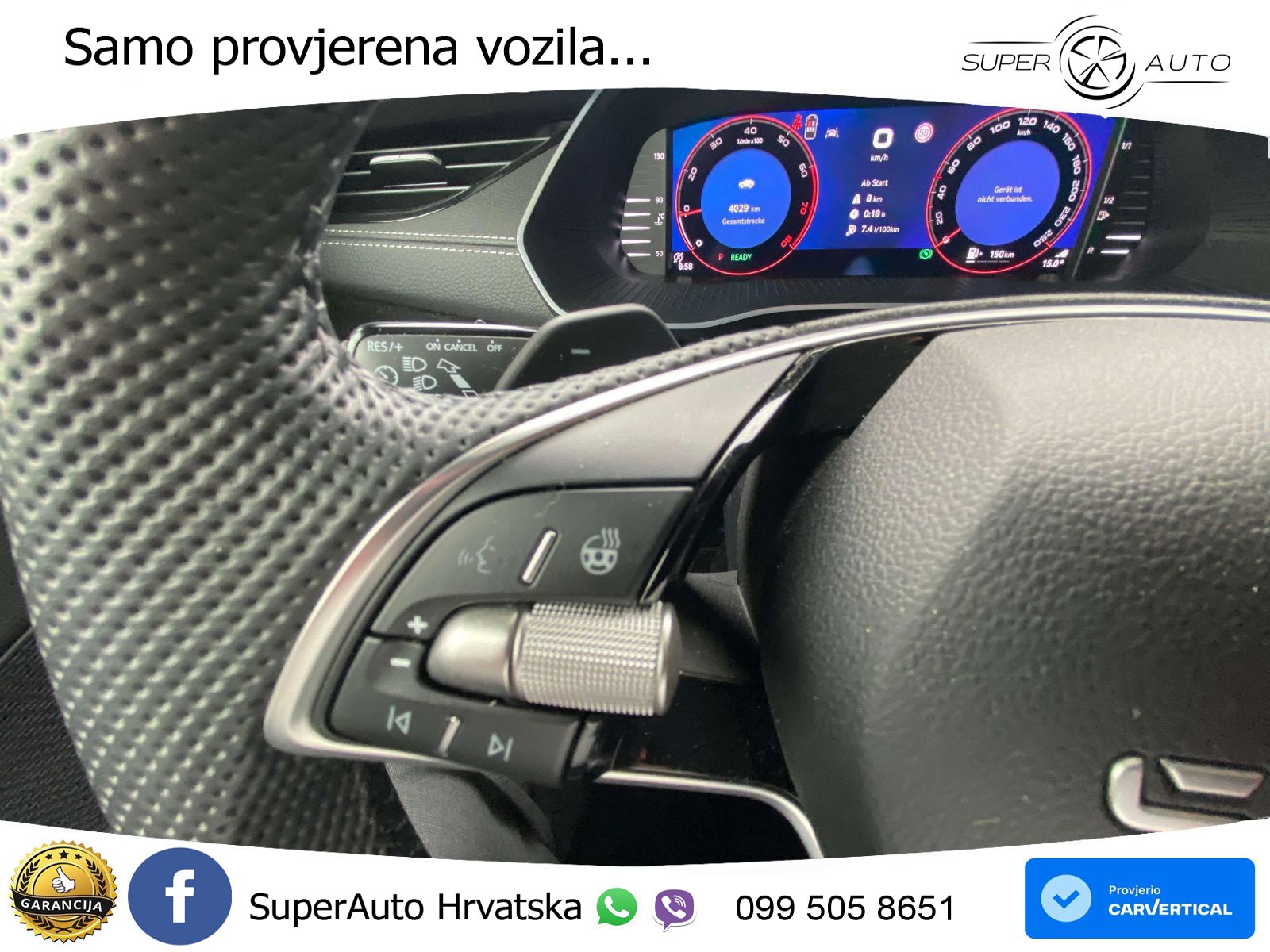 Škoda Octavia Combi 1.5 TSI (150 KS) DSG SportLine