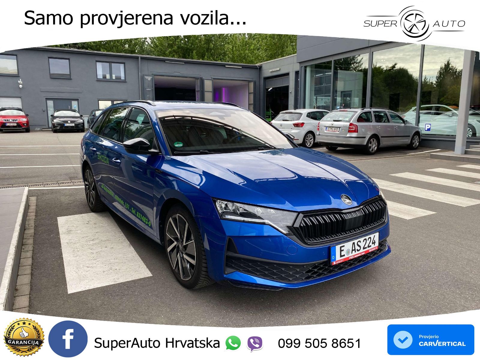 Škoda Octavia Combi 1.5 TSI (150 KS) DSG SportLine