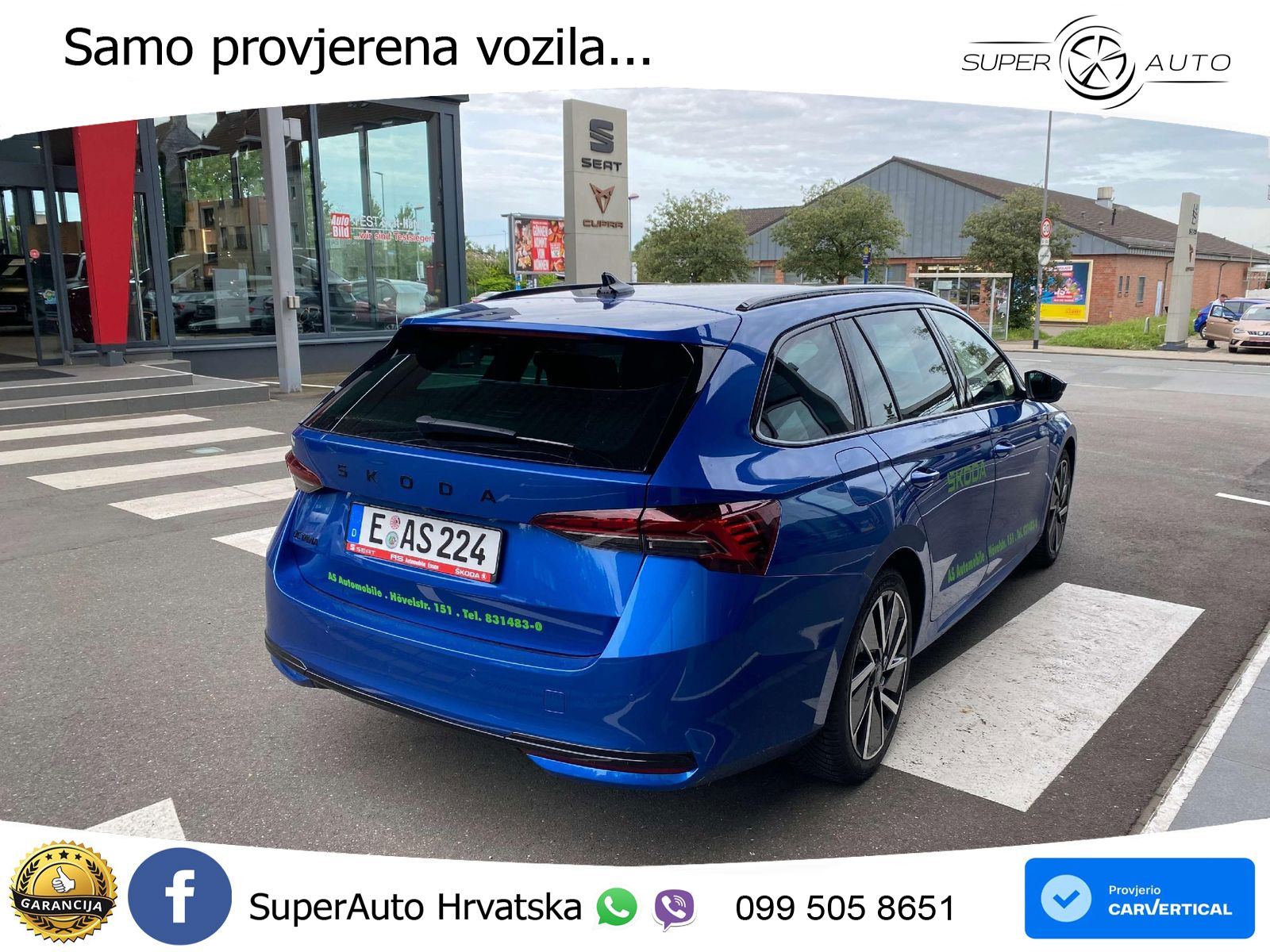 Škoda Octavia Combi 1.5 TSI (150 KS) DSG SportLine