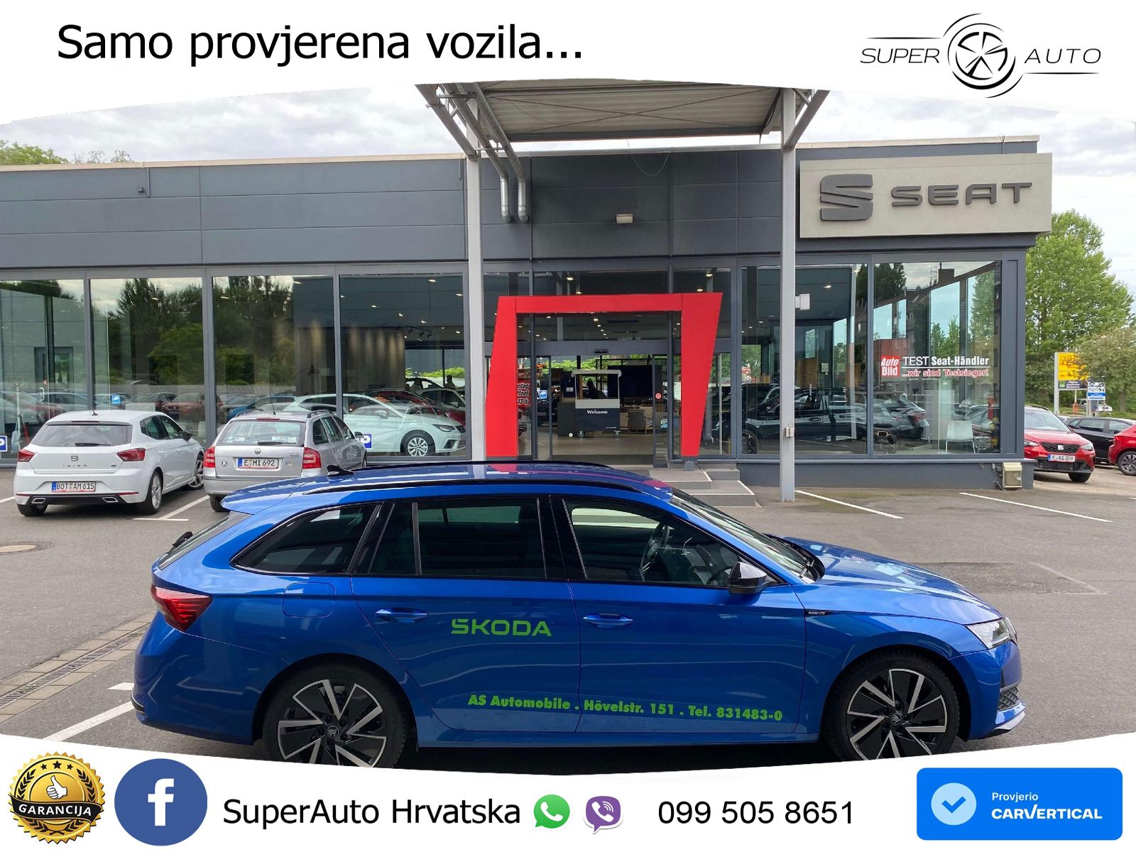 Škoda Octavia Combi 1.5 TSI (150 KS) DSG SportLine