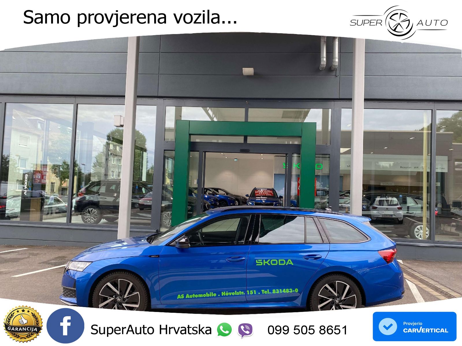 Škoda Octavia Combi 1.5 TSI (150 KS) DSG SportLine
