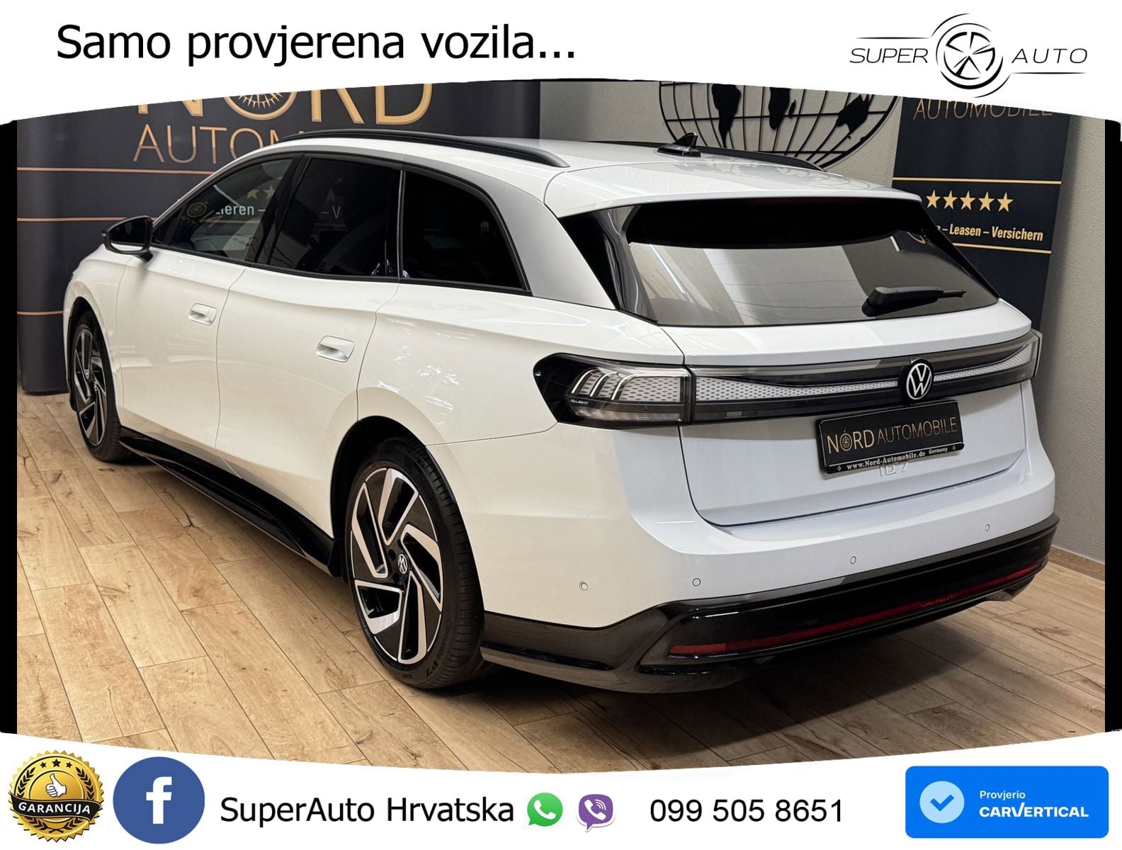 Volkswagen ID.7 Pro 82 kWh (286 KS)