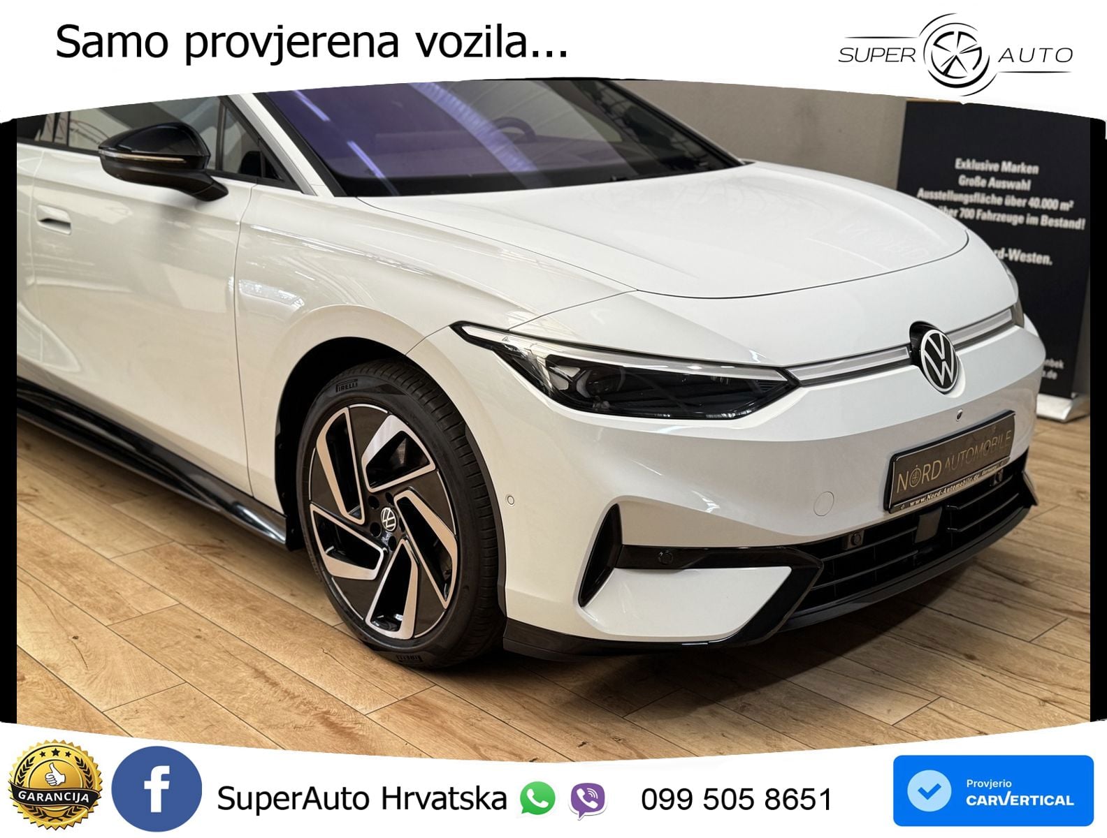Volkswagen ID.7 Pro 82 kWh (286 KS)