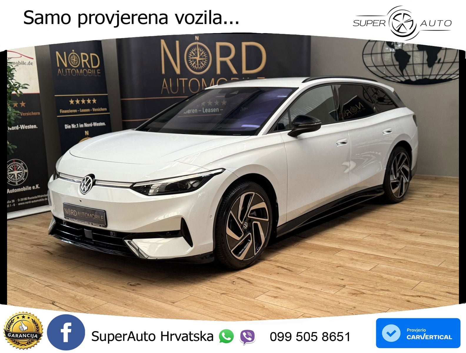Volkswagen ID.7 Pro 82 kWh (286 KS)