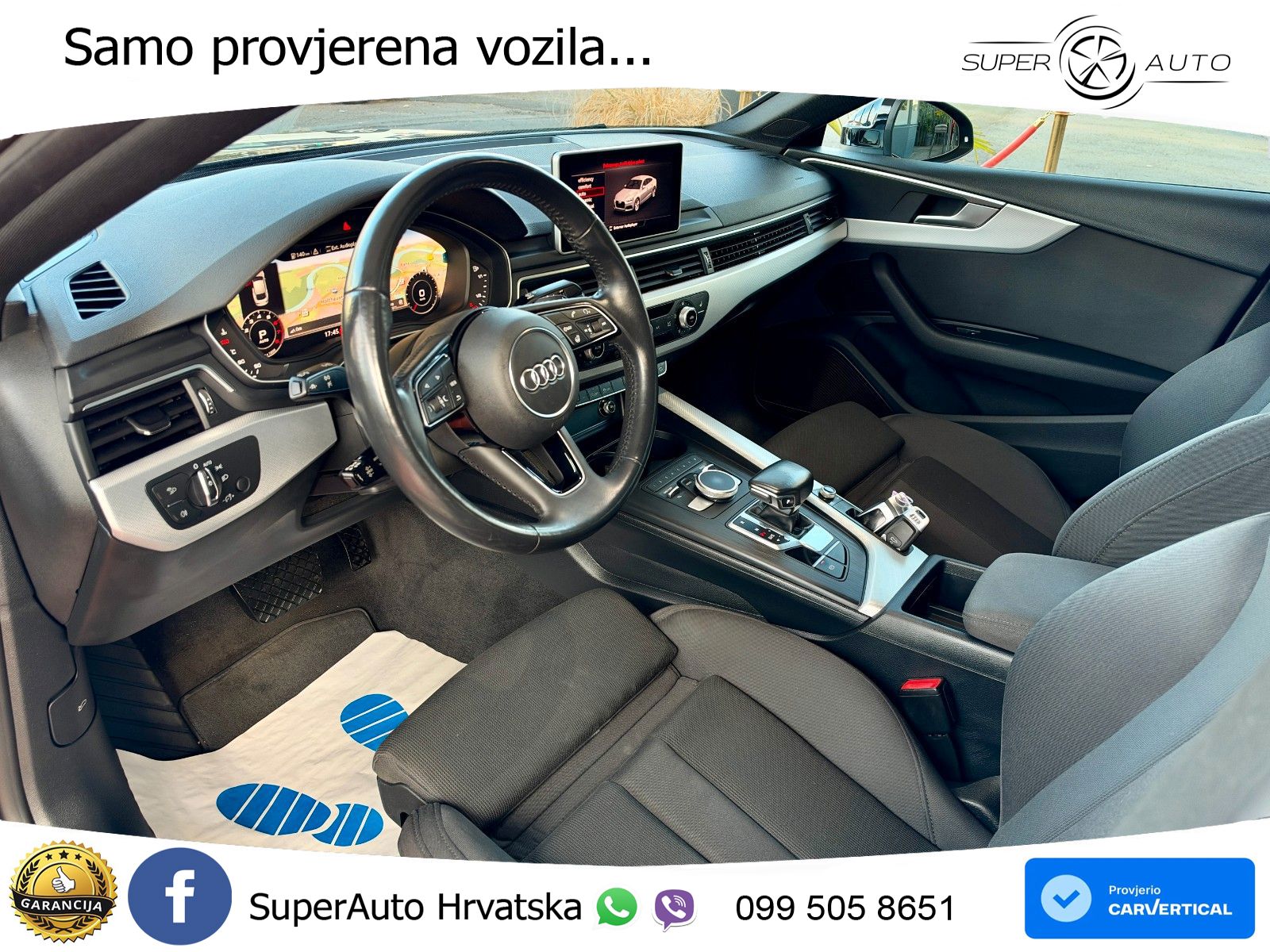 Audi A5 Sportback 40 TFSI (190 KS) S tronic LED+GR SJED+ACC