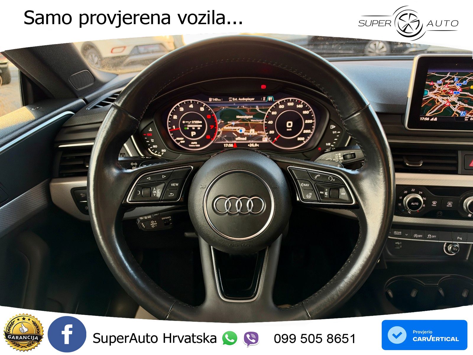 Audi A5 Sportback 40 TFSI (190 KS) S tronic LED+GR SJED+ACC