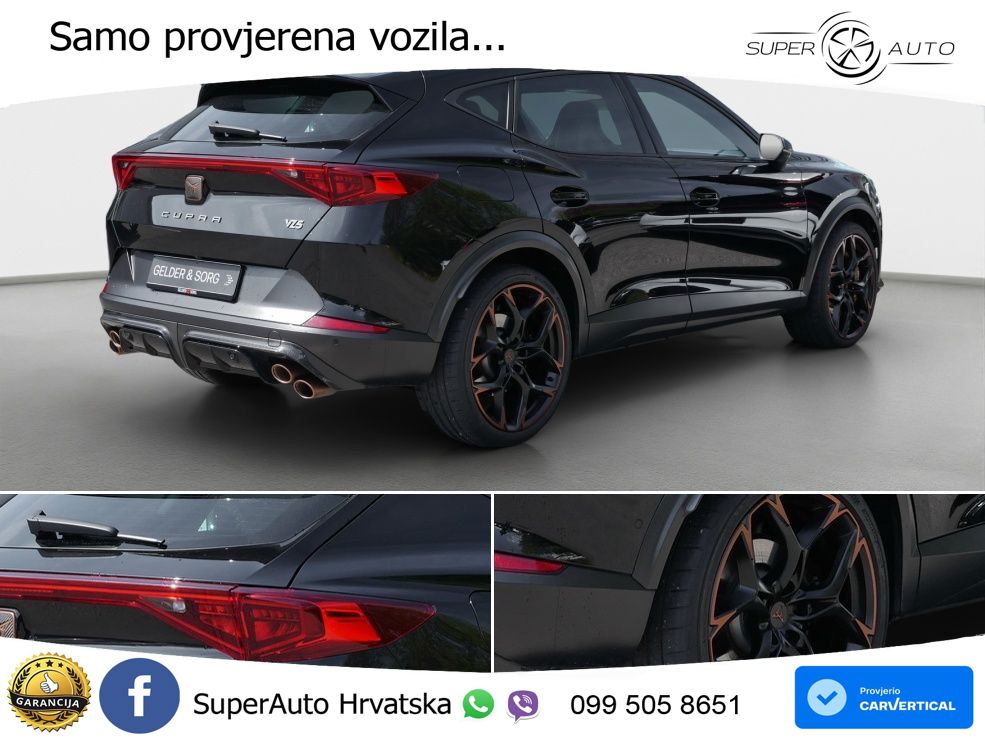 Cupra Formentor VZ5 2.5 TSI (390 KS) 4Drive DSG LED+ACC