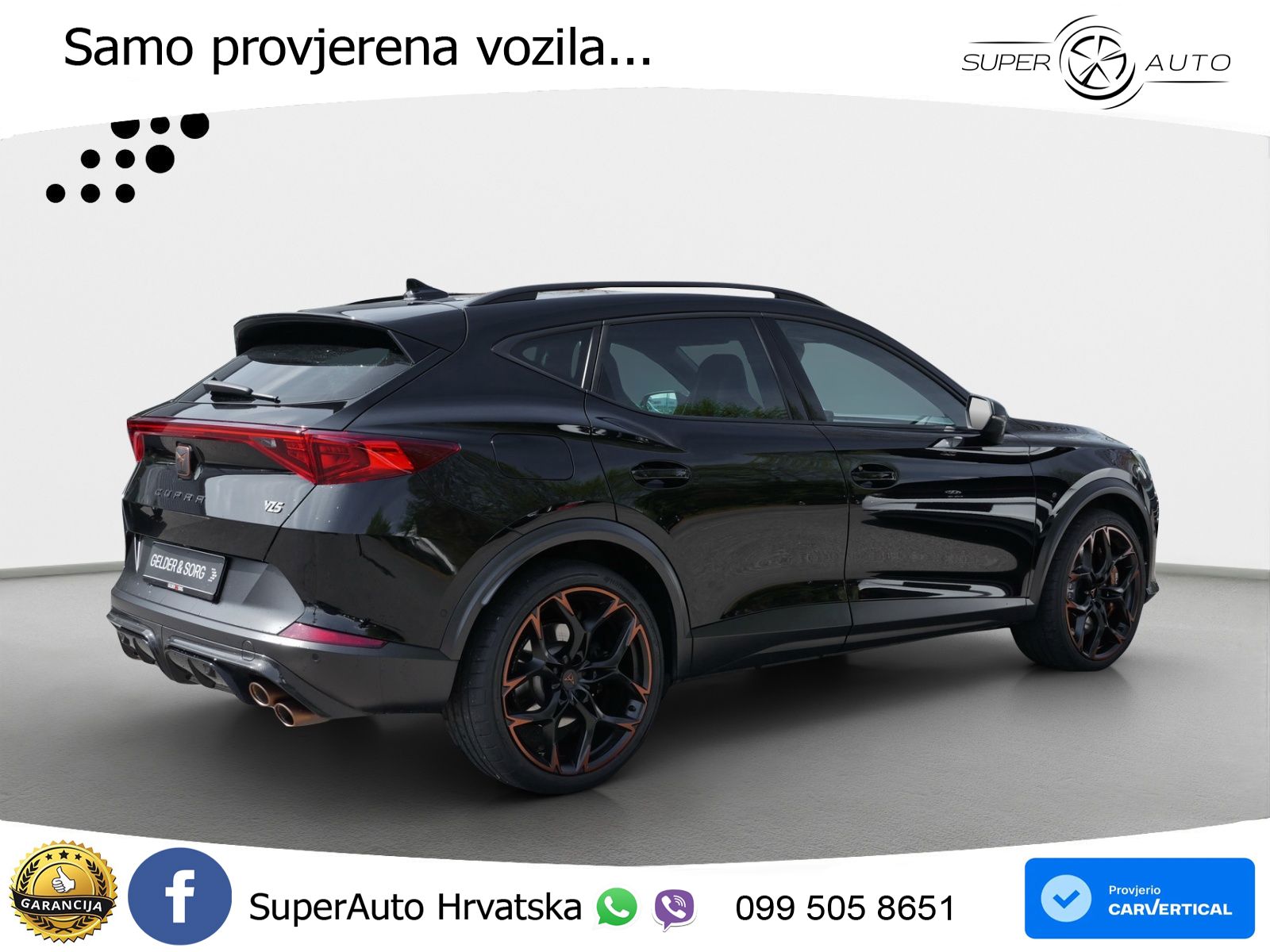 Cupra Formentor VZ5 2.5 TSI (390 KS) 4Drive DSG LED+ACC