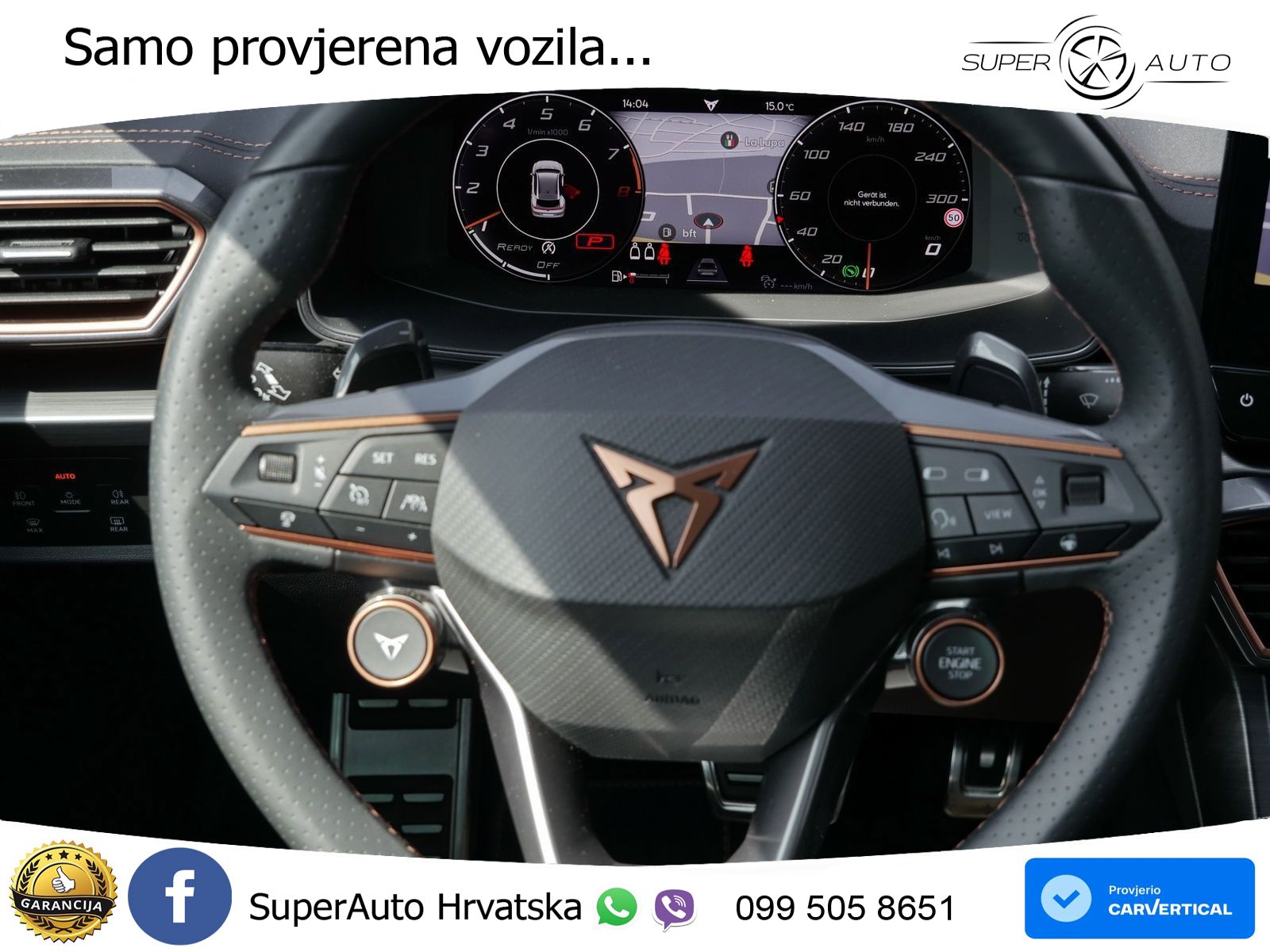 Cupra Formentor VZ5 2.5 TSI (390 KS) 4Drive DSG LED+ACC