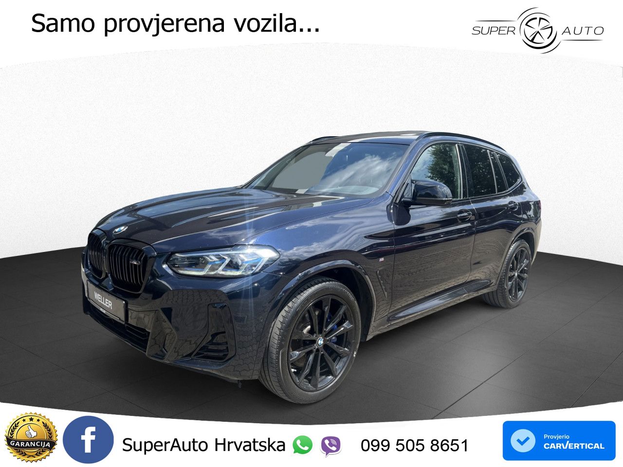 BMW X3 M40d xDrive Steptronic ACC+HEAD+GR SJED+360+PANO