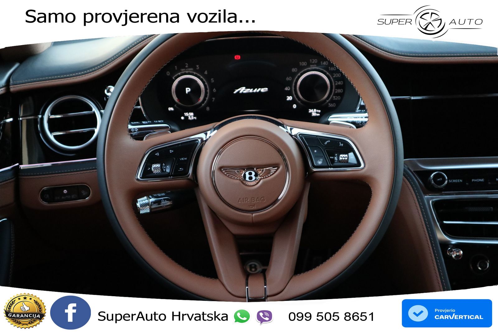 Bentley Flying Spur IV 4.0 V8 TFSi (680 KS) AWD DCT ZRAČNI+ACC+GR SJED+KAM+PANO