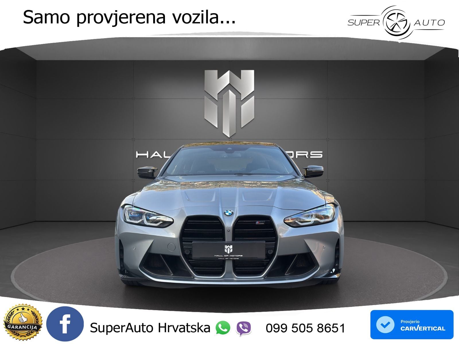 BMW M4 Competition 3.0 (510 KS) xDrive Steptronic LED+GR SJED+ACC