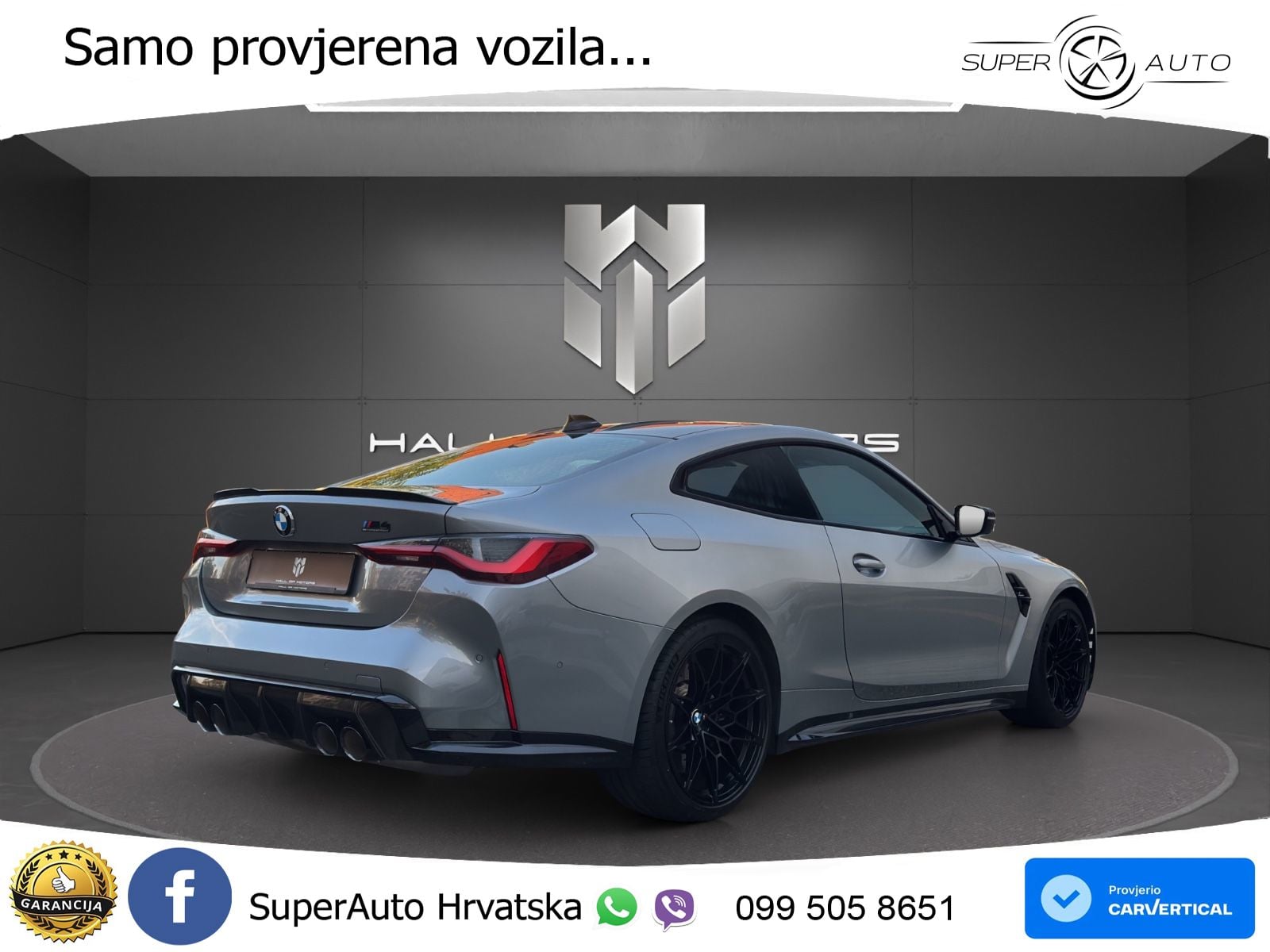 BMW M4 Competition 3.0 (510 KS) xDrive Steptronic LED+GR SJED+ACC