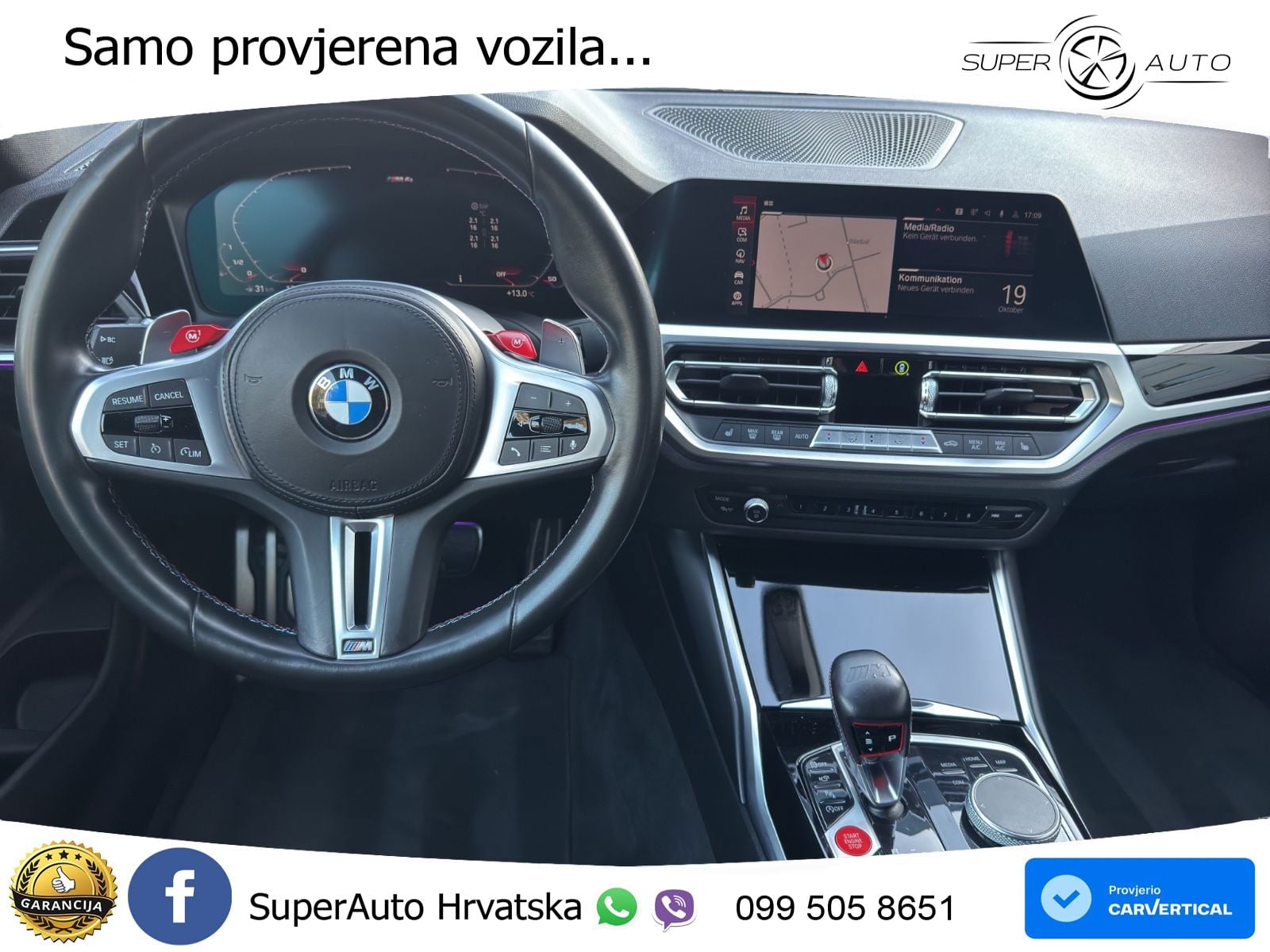 BMW M4 Competition 3.0 (510 KS) xDrive Steptronic LED+GR SJED+ACC