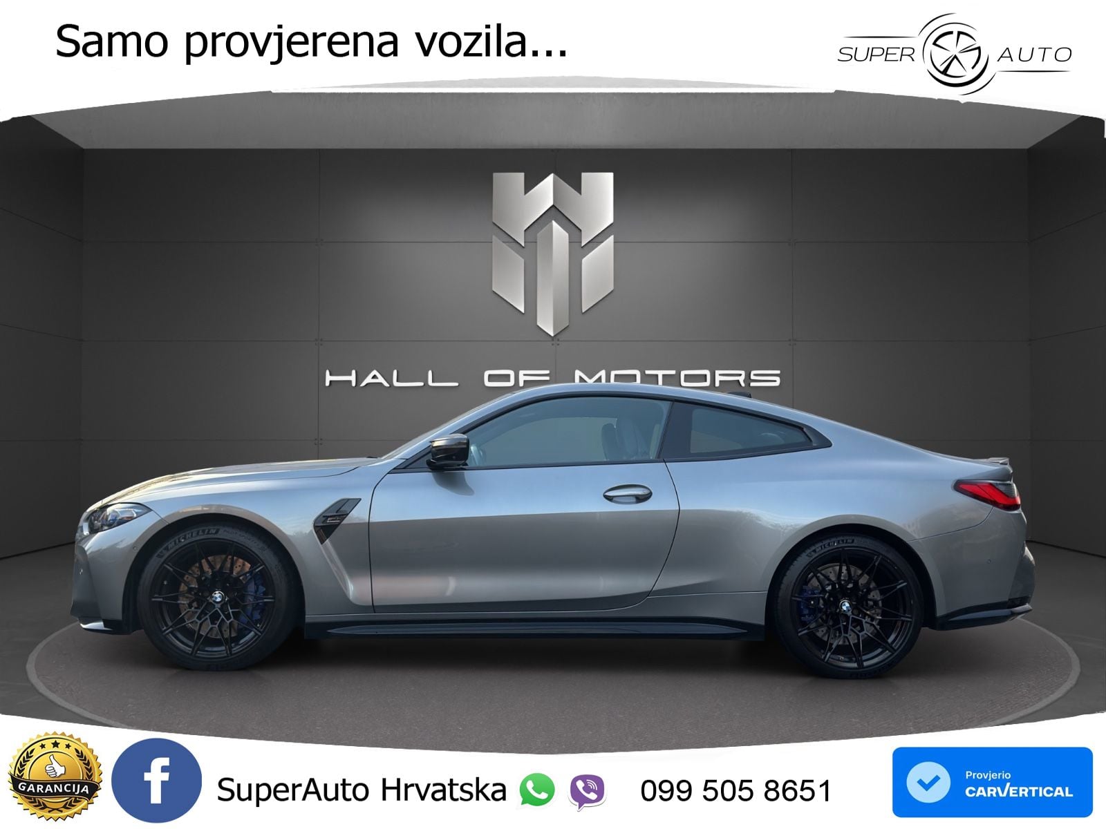 BMW M4 Competition 3.0 (510 KS) xDrive Steptronic LED+GR SJED+ACC