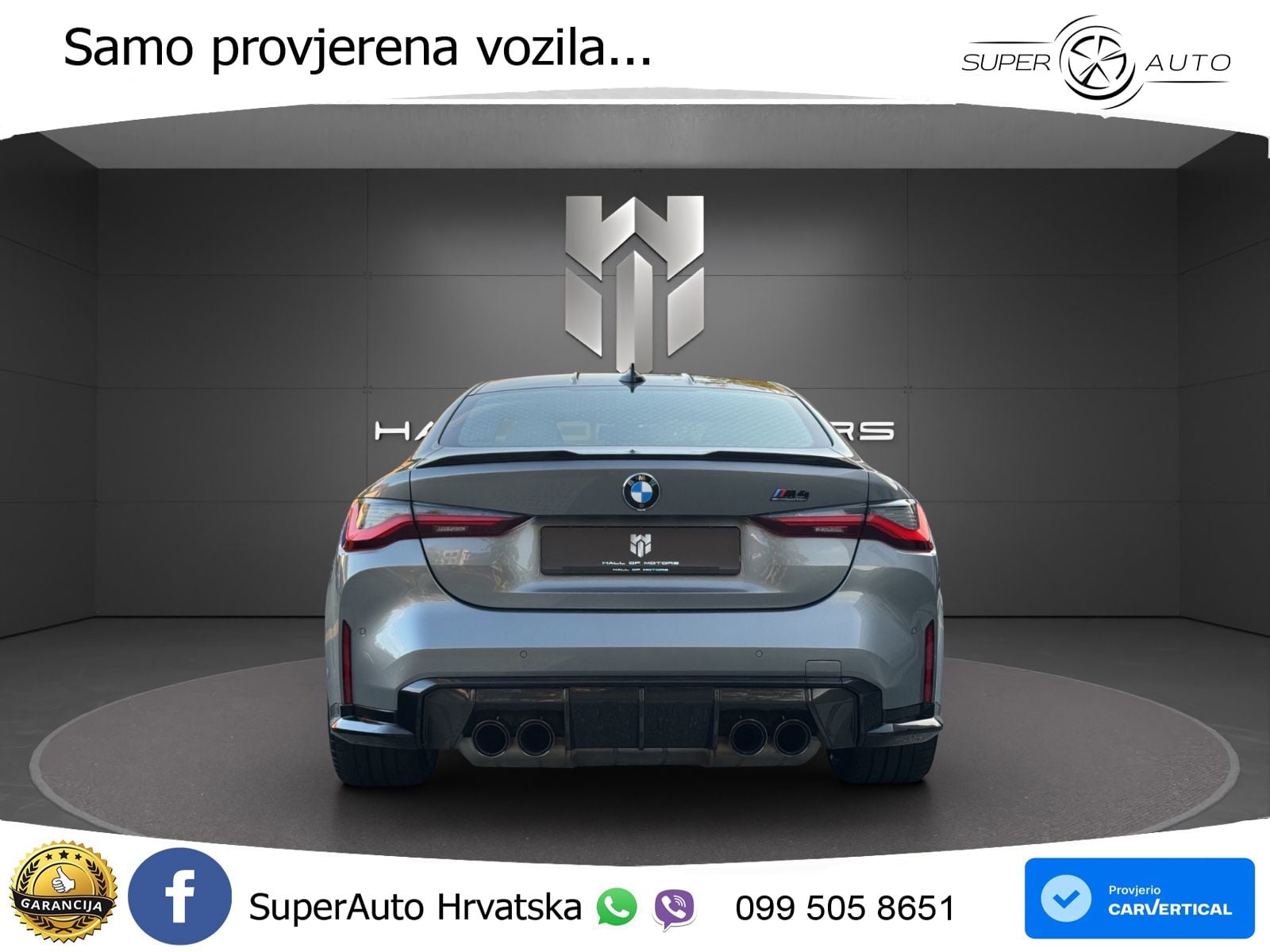 BMW M4 Competition 3.0 (510 KS) xDrive Steptronic LED+GR SJED+ACC